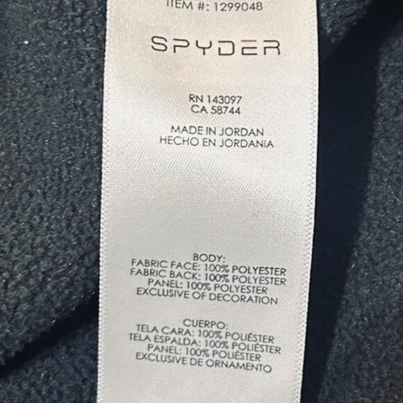 SPYDER Men's Half-Zip Pullover EUC Size XL - Picture 9 of 9